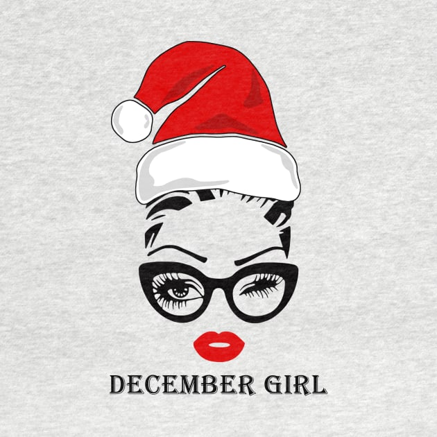 December girl Christmas by binnacleenta